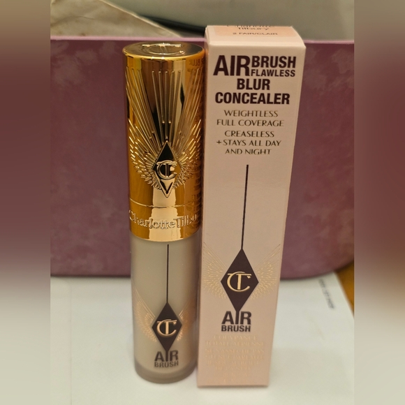 CHARLOTTE TILBURY AIRBRUSH FLAWLESS BLUR CONCEALER 2 FAIR. BNIB - Picture 2 of 5